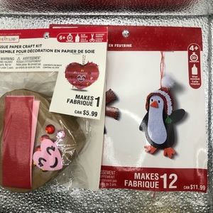 Brand new paper/felt craft kit bundle for your kids.